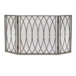 Pilgrim Addison 3-PanelScreen, Burnished Bronze