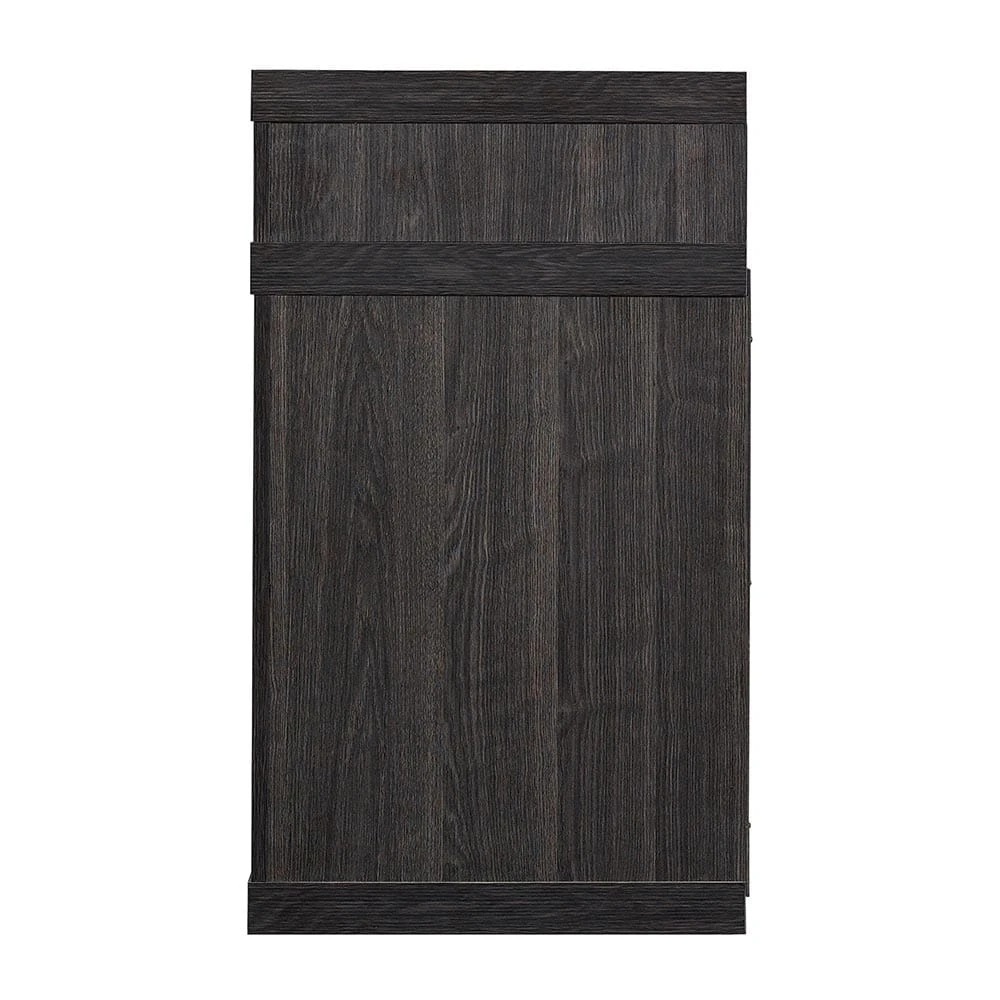 Greatlin Electric Fireplace Entertainment Center In Black Walnut - Image 9