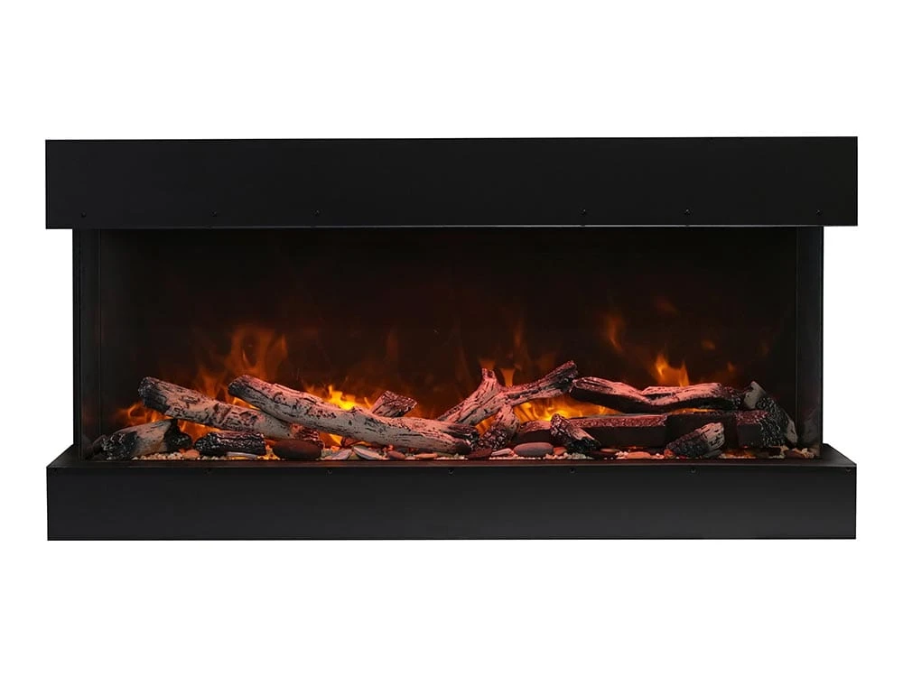 Amantii TruView XL Series 60-in 3-Sided Linear Electric Fireplace - Image 3
