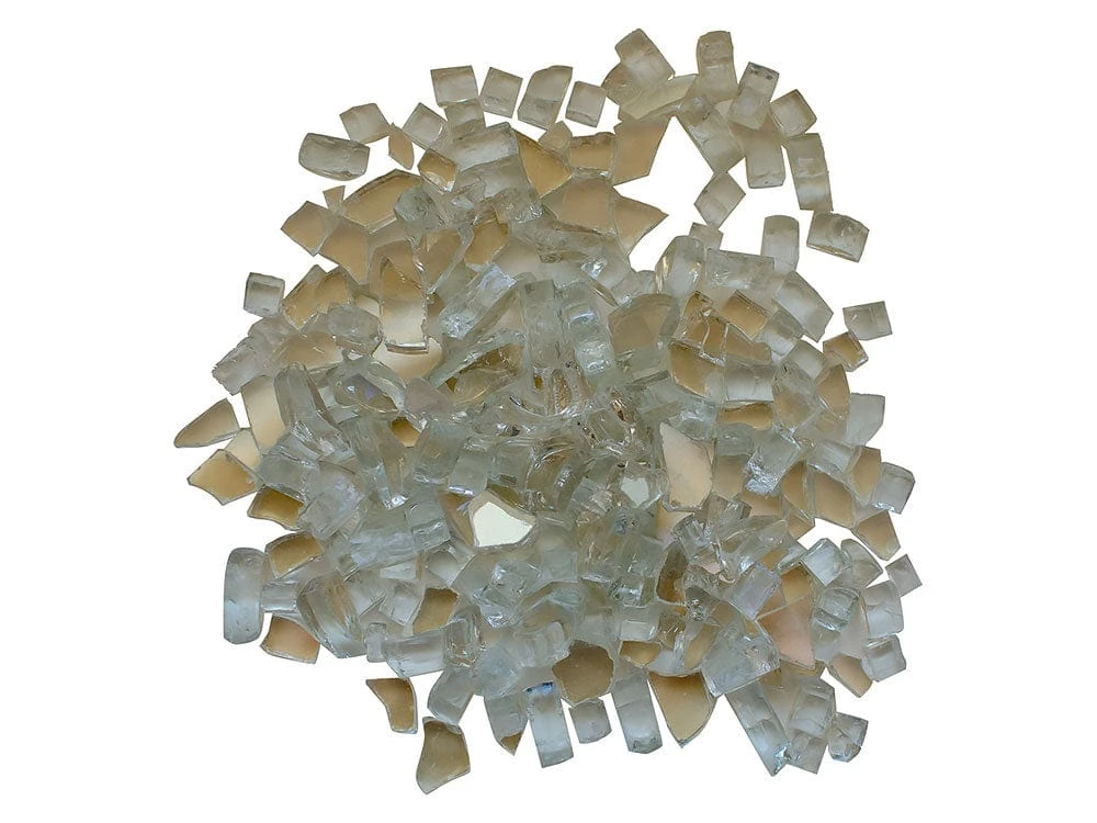 Amantii Clear Reflective Fire Glass - 5 Lbs.