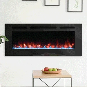 SimpliFire 60-in Allusion Wall Mount Electric Fireplace - Image 10