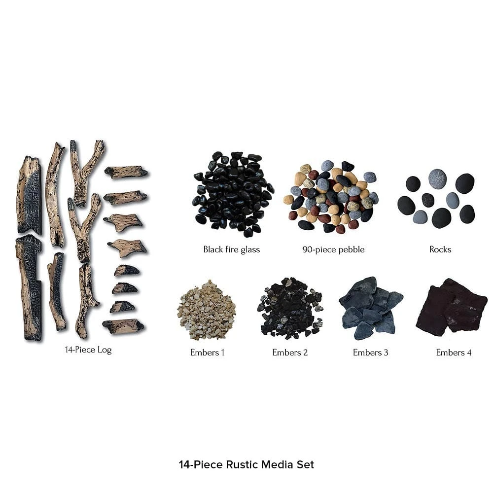 Amantii 40-in TruView Extra Tall Smart Linear Electric Fireplace - Image 11