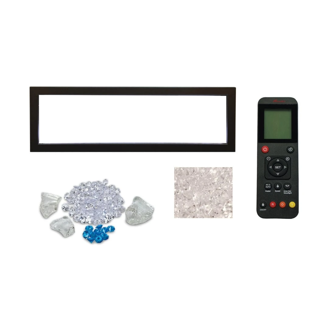 Amantii Panorama Series 88-In Slim Built-In Electric Fireplace - Image 4