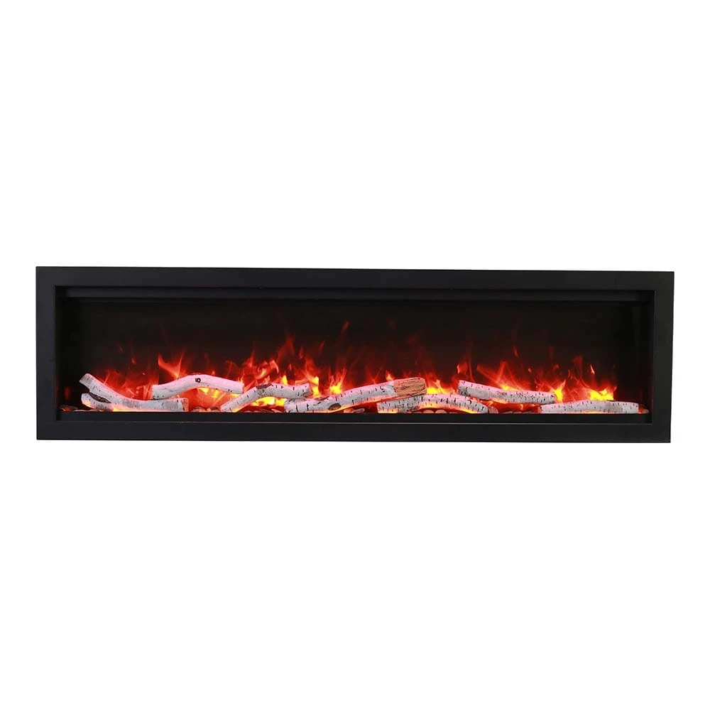 Amantii 88-in Symmetry Smart WiFi Enabled Built-In Linear Electric Fireplace - Image 10