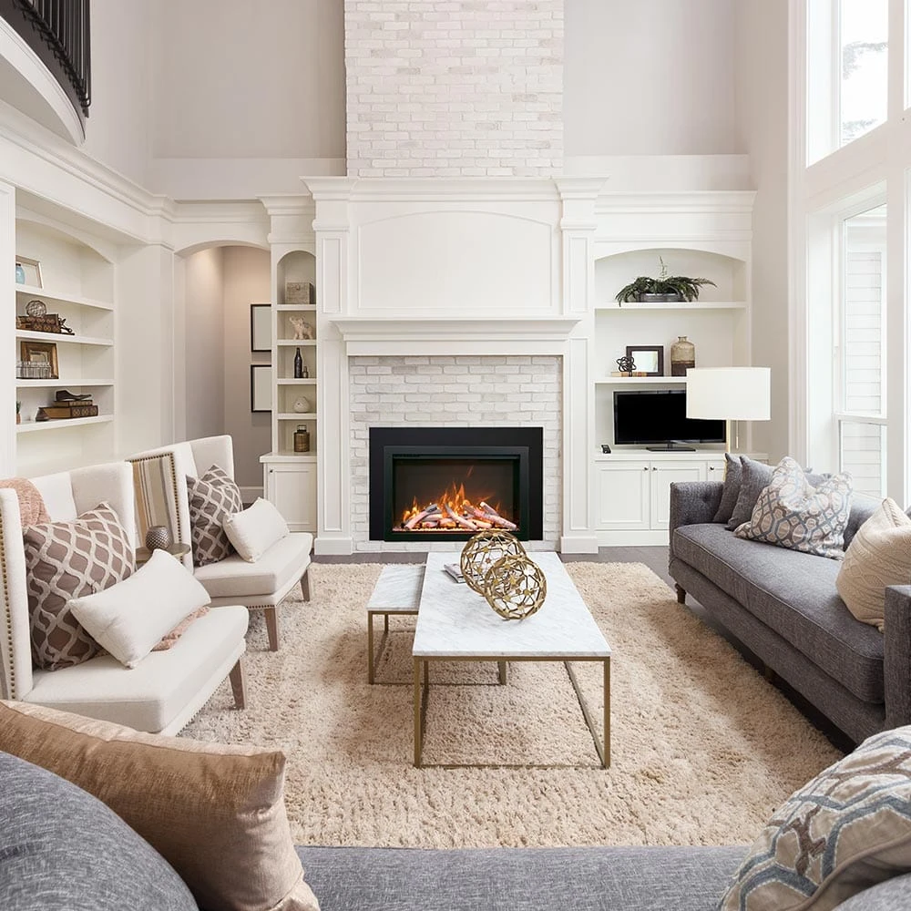 Amantii 33-In Traditional Bespoke Smart Built-In Electric Fireplace - Image 20