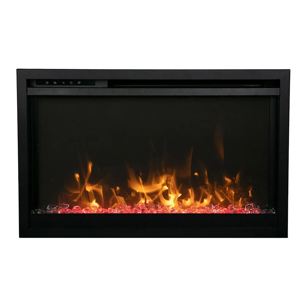 Amantii 26-in Traditional XtraSlim Smart WiFi Linear Electric Fireplace - Image 3