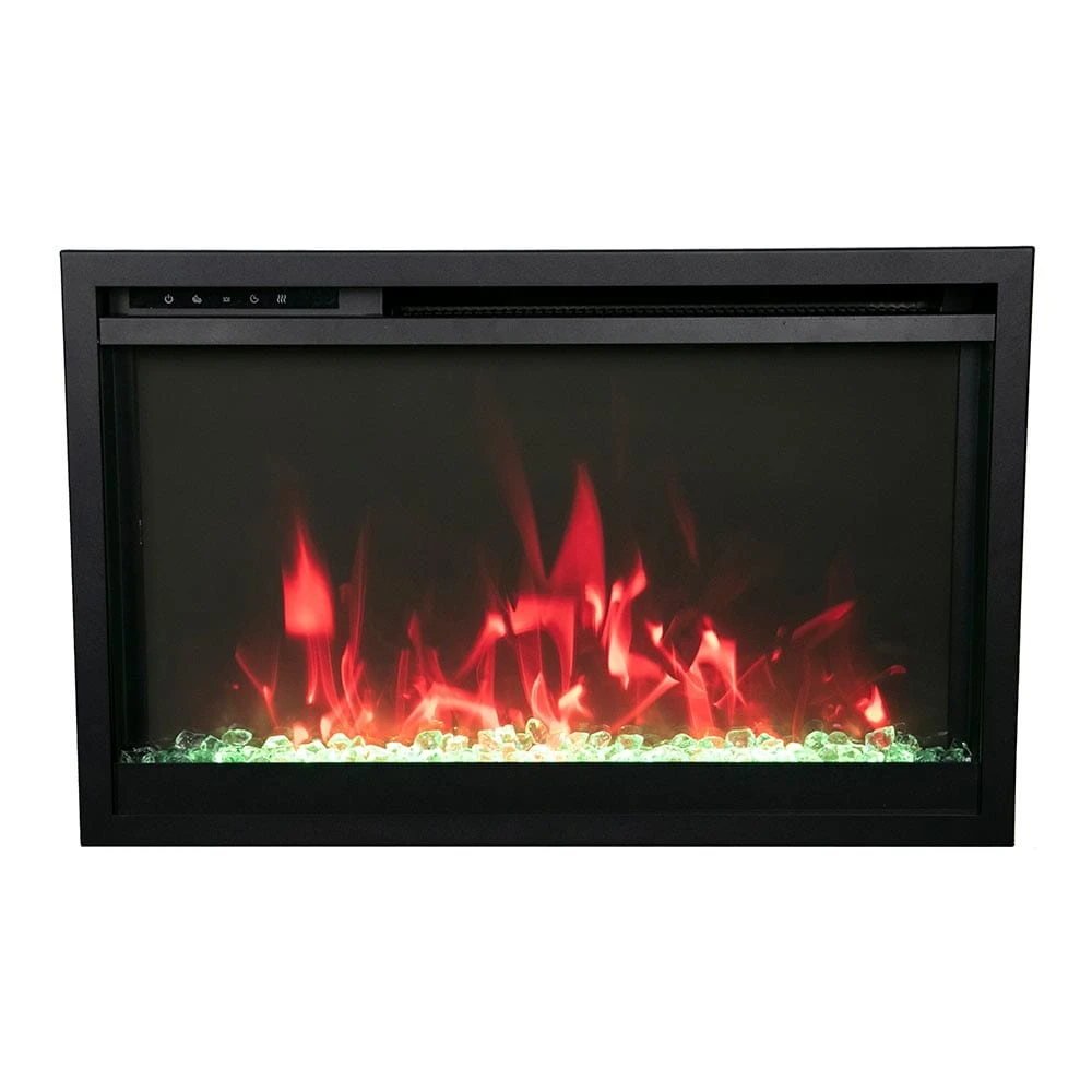 Amantii 26-in Traditional XtraSlim Smart WiFi Linear Electric Fireplace - Image 6