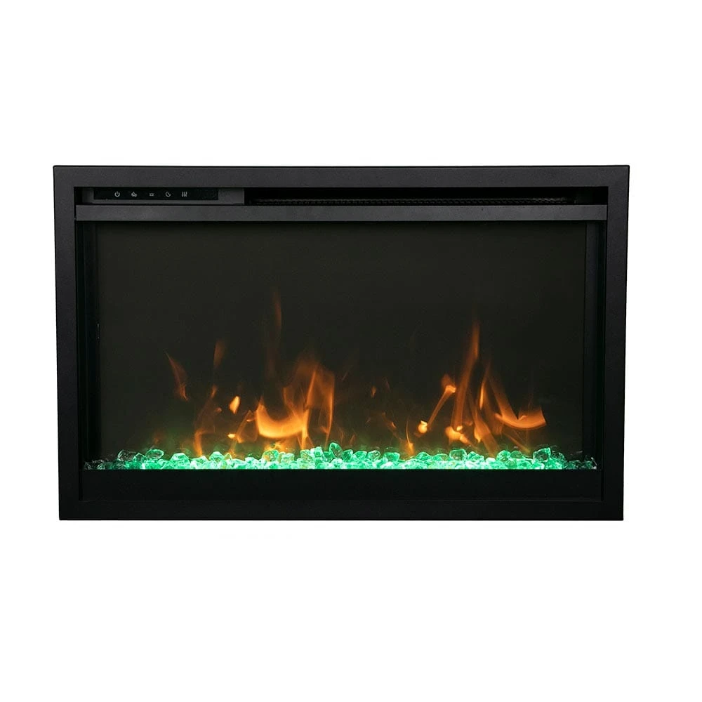 Amantii 26-in Traditional XtraSlim Smart WiFi Linear Electric Fireplace - Image 10