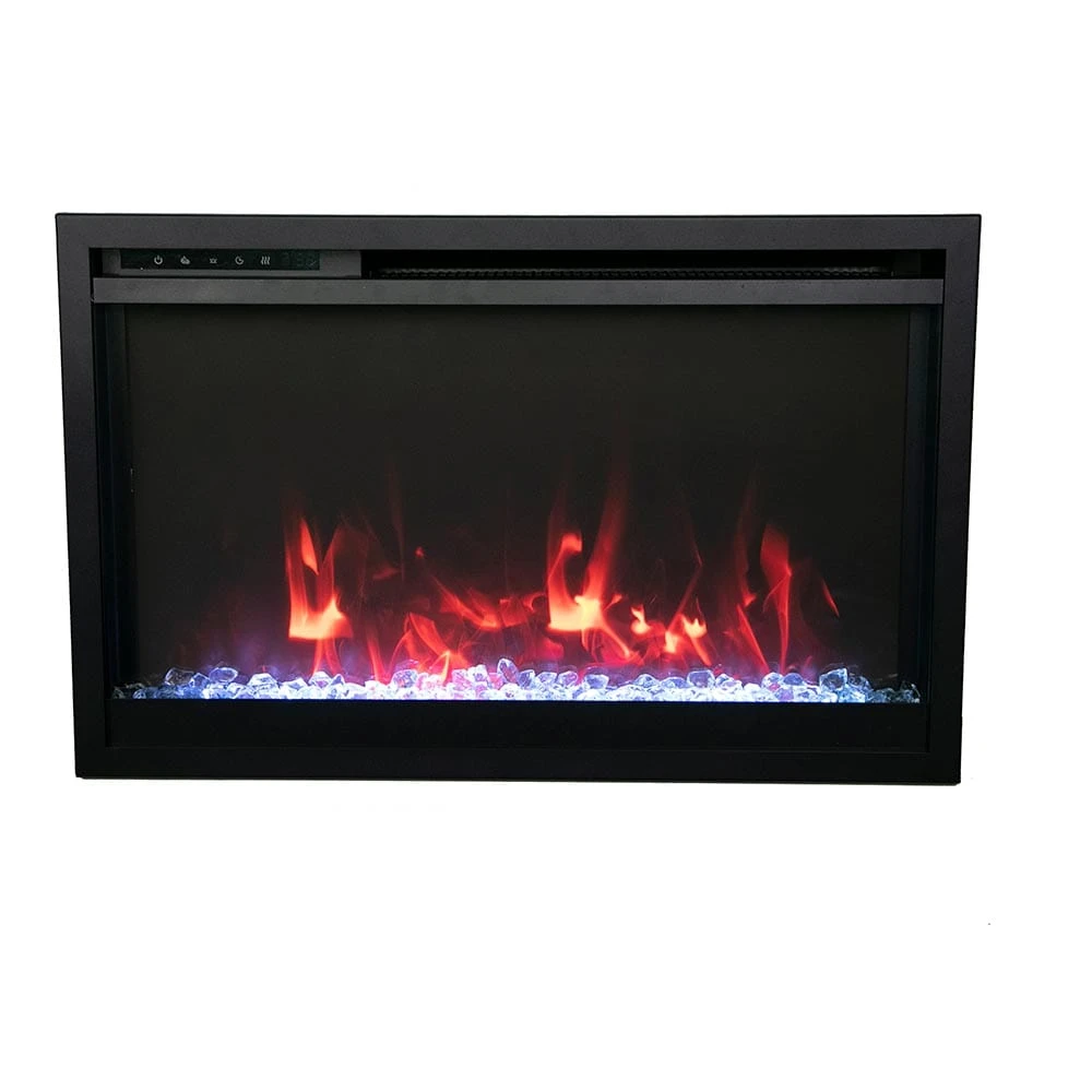 Amantii 26-in Traditional XtraSlim Smart WiFi Linear Electric Fireplace - Image 11
