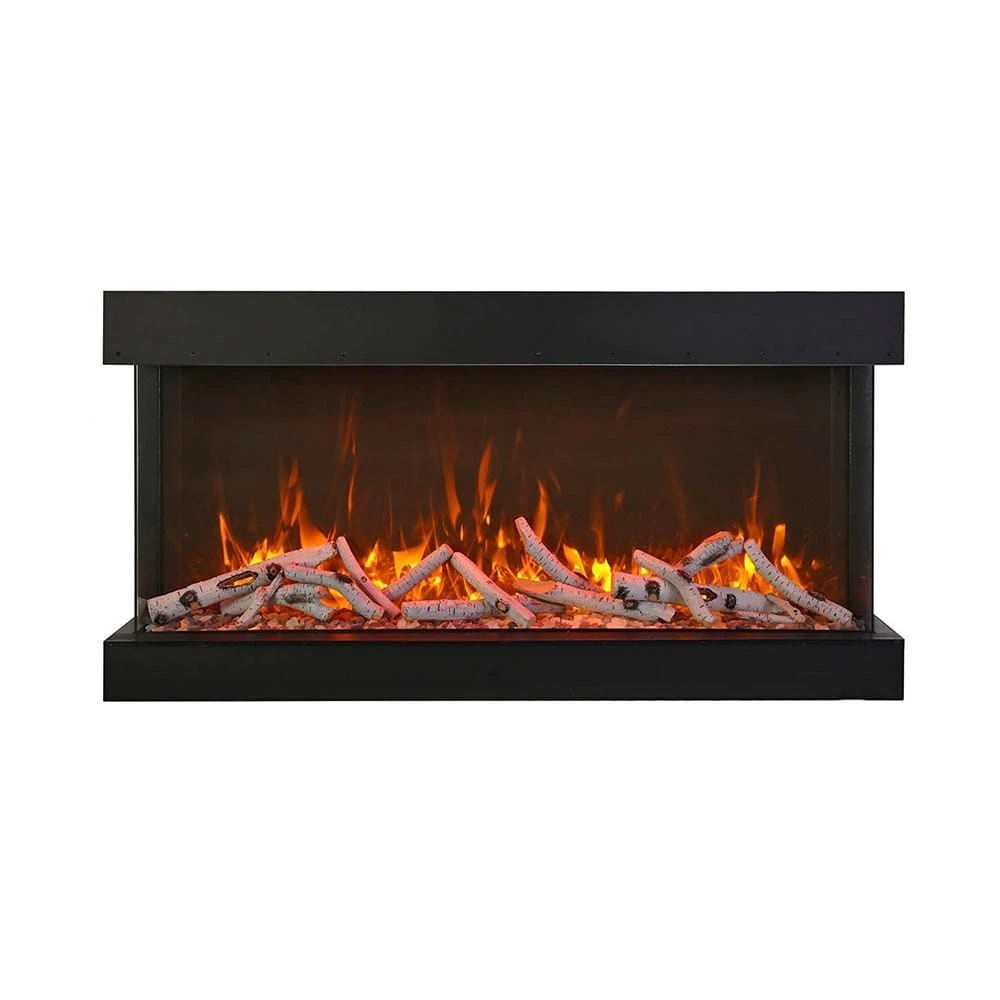 Amantii 40-in TruView Extra Tall Smart Linear Electric Fireplace - Image 5