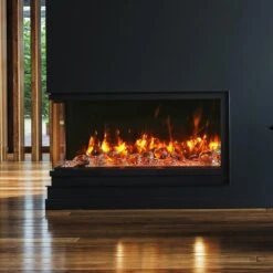 Amantii 40-in TruView Slim Linear Electric Fireplace