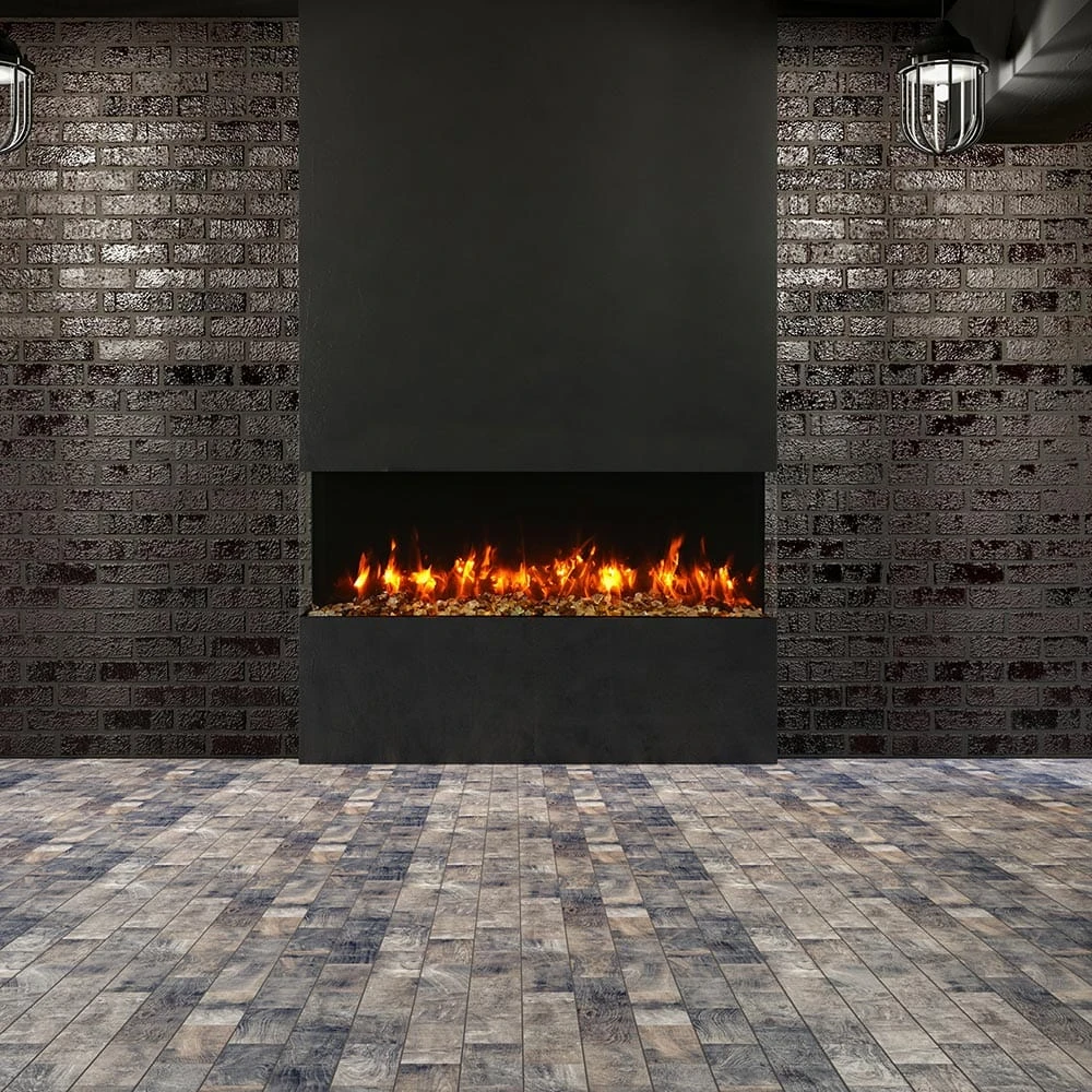 Amantii 60-in TruView Slim Linear Electric Fireplace - Image 2