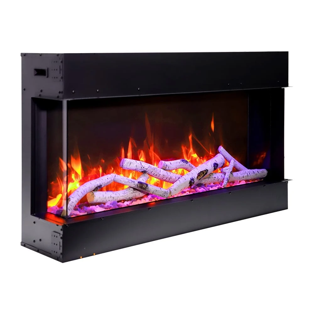 Amantii 60-in TruView Slim Linear Electric Fireplace - Image 6