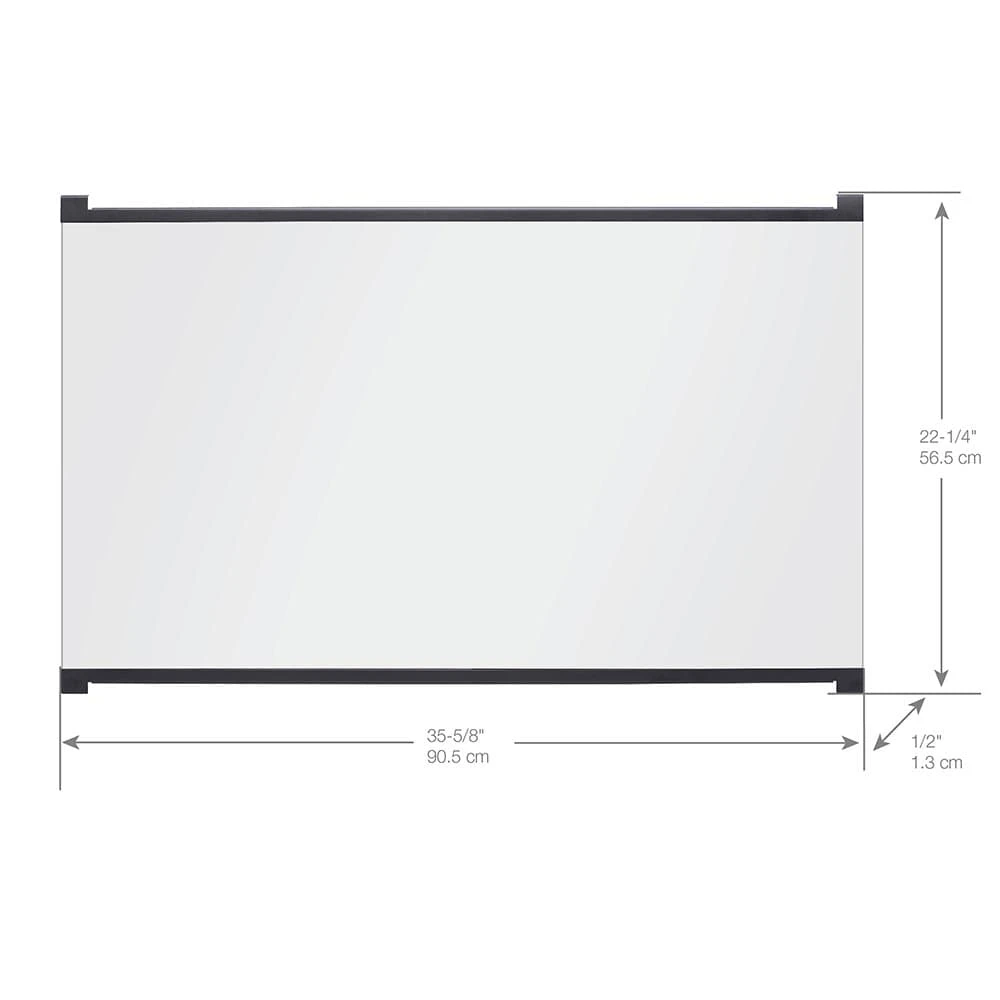 Dimplex 39-Inch Single Pane Glass Door (Firebox NOT Included) - Image 3