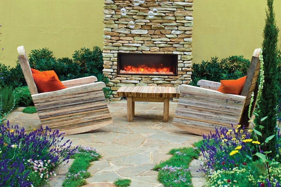 Amantii Panorama Series 40-In Deep Built In Electric Fireplace - Image 2