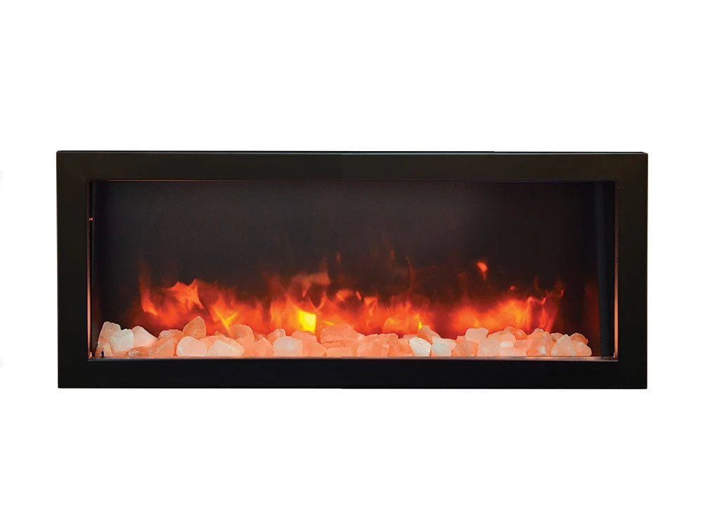 Amantii Panorama Series 40-In Deep Built In Electric Fireplace - Image 3