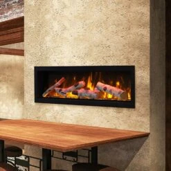 Amantii Panorama Series 50-In Slim Built-In Electric Fireplace