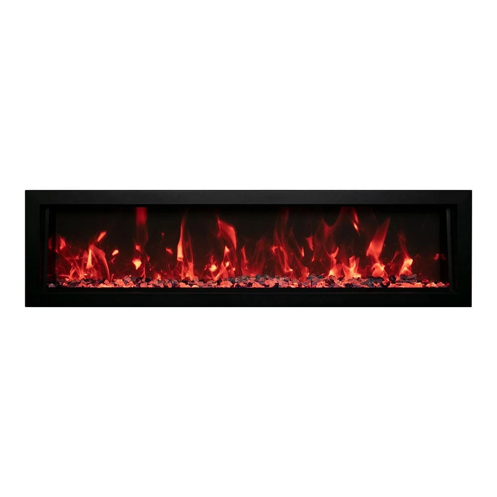 Amantii Panorama Series 72-In Deep Built In Electric Fireplace - Image 2