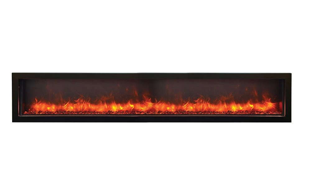 Amantii Panorama Series 88-In Deep Built In Electric Fireplace - Image 3