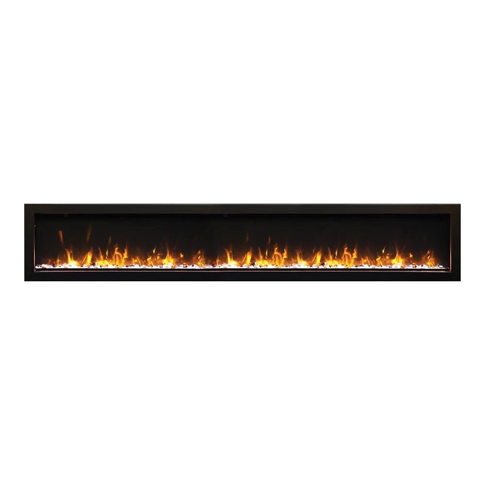 Amantii Panorama Series 88-In Slim Built-In Electric Fireplace - Image 2