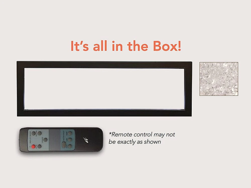 Amantii Panorama Series 60-In Extra Slim Built-In Electric Fireplace - Image 4