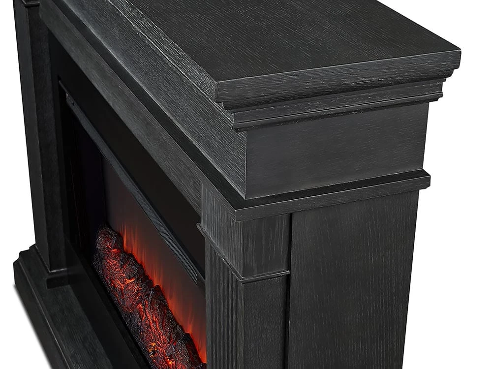 Beau Infrared Electric Fireplace Mantel Package In Grey - Image 4