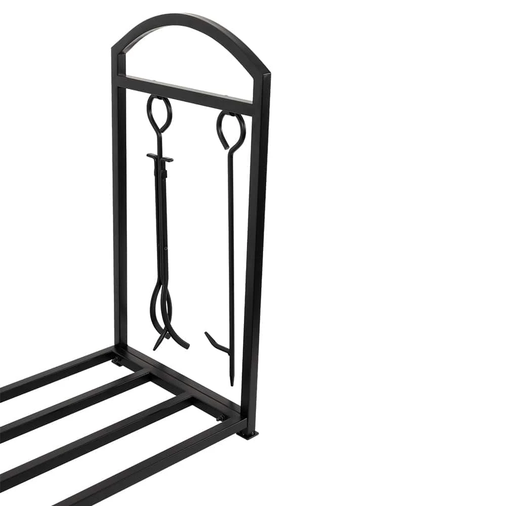 Country Living Bishop Creek 24-in Log Holder With Tool Set - Image 5