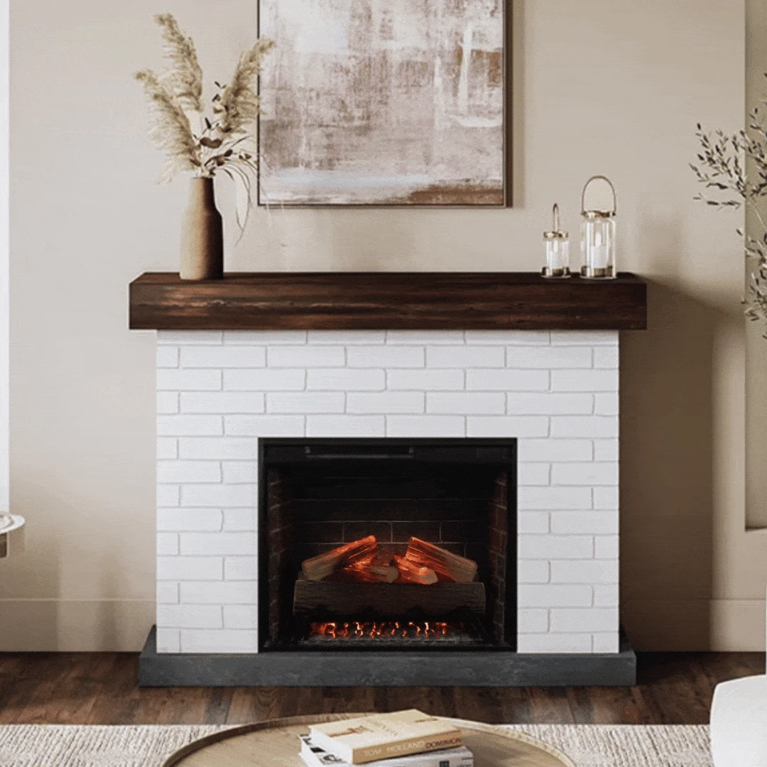 Country Living Jackson Electric Fireplace Mantel Package - Image 2