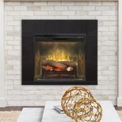 Dimplex 24-in Revillusion Herringbone Firebox & 40-in Trim