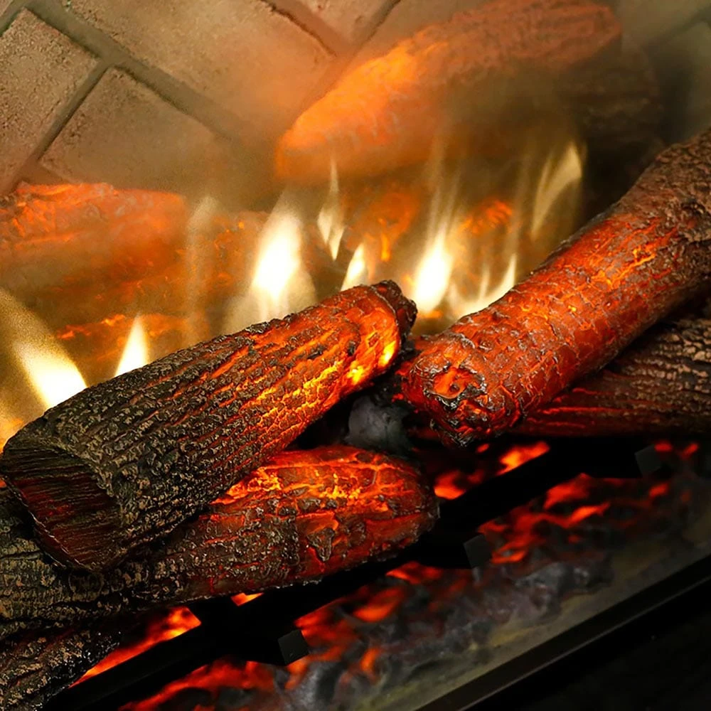 Dimplex 30" Revillusion Electric Firebox Weathered Concrete W/Glass Front & Plug Kit - Image 8