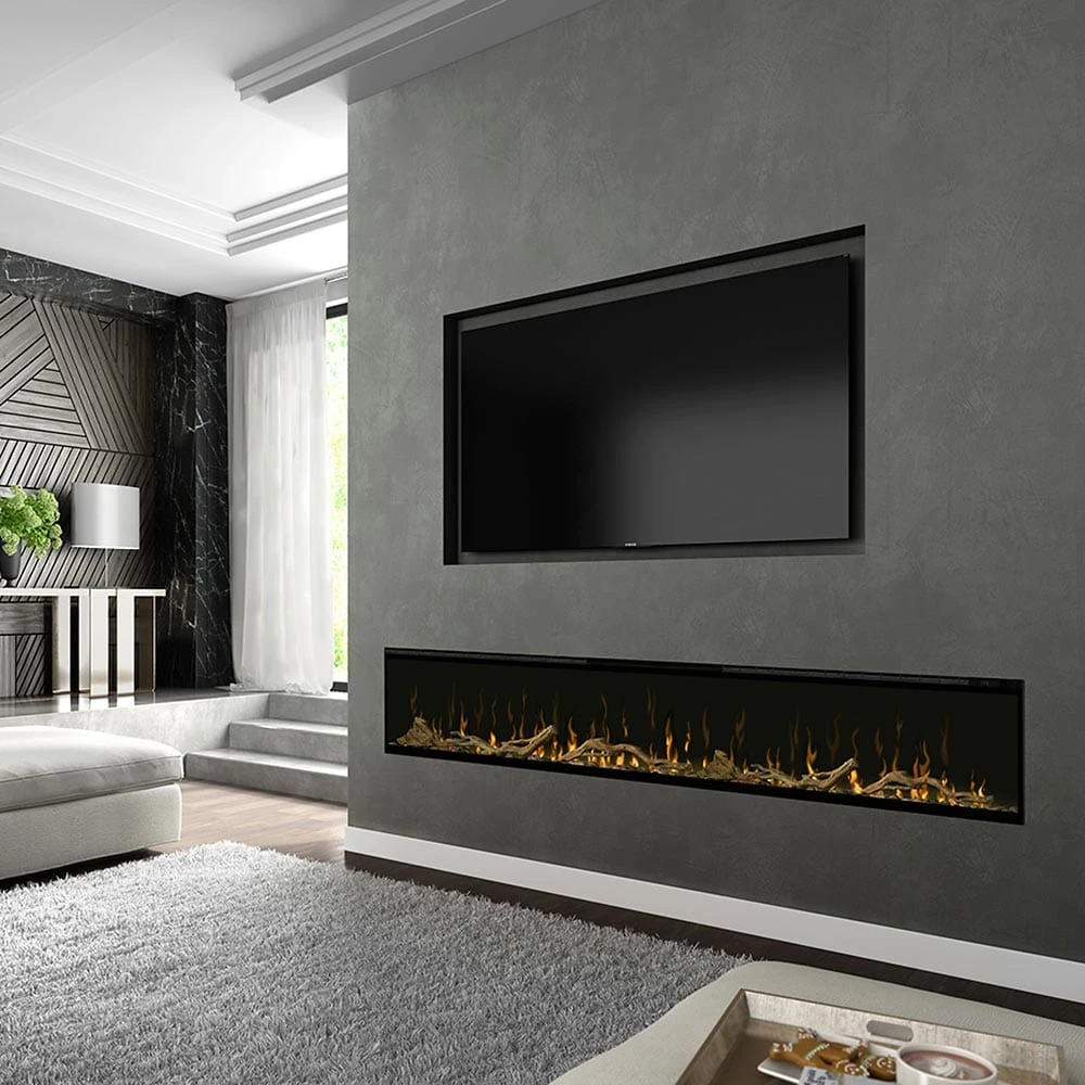 Dimplex IgniteXL 100-In Electric Fireplace W/ Driftwood Log Kit - Image 2