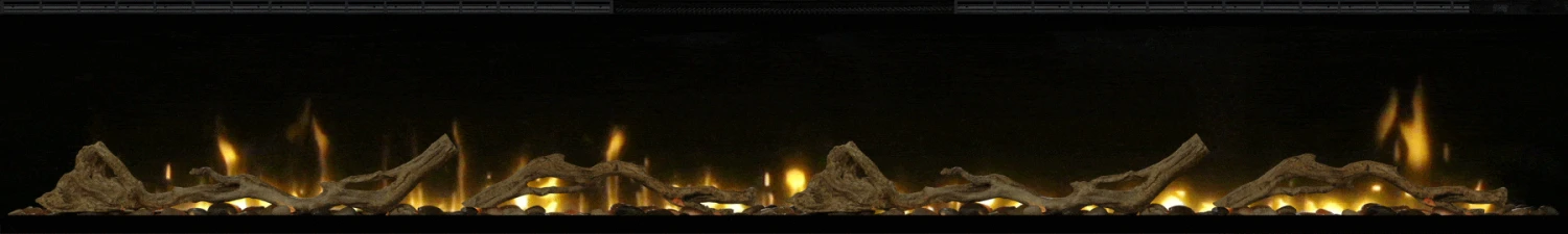 Dimplex IgniteXL 100-In Electric Fireplace W/ Driftwood Log Kit - Image 3