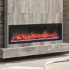 Dynasty 52-in Cascade Linear Electric Fireplace