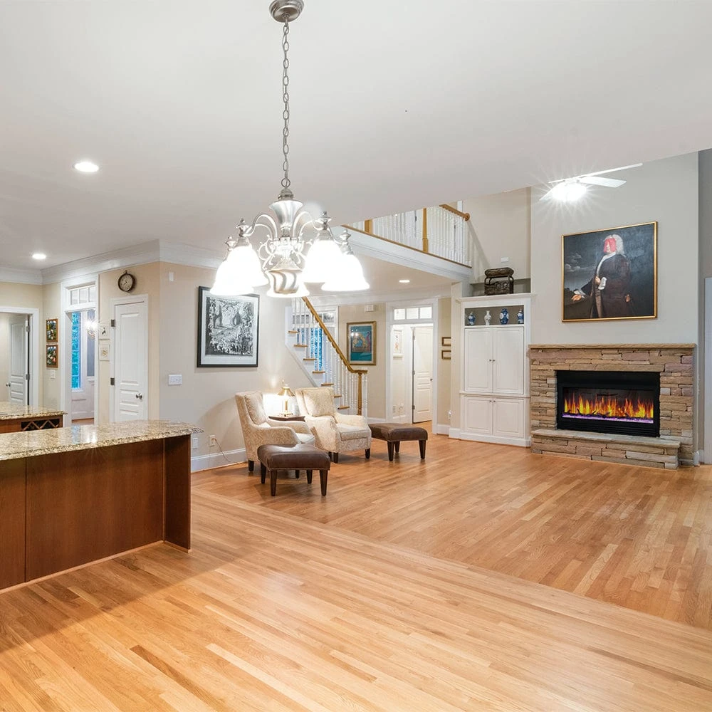 Dynasty 52-in Cascade Linear Electric Fireplace - Image 15