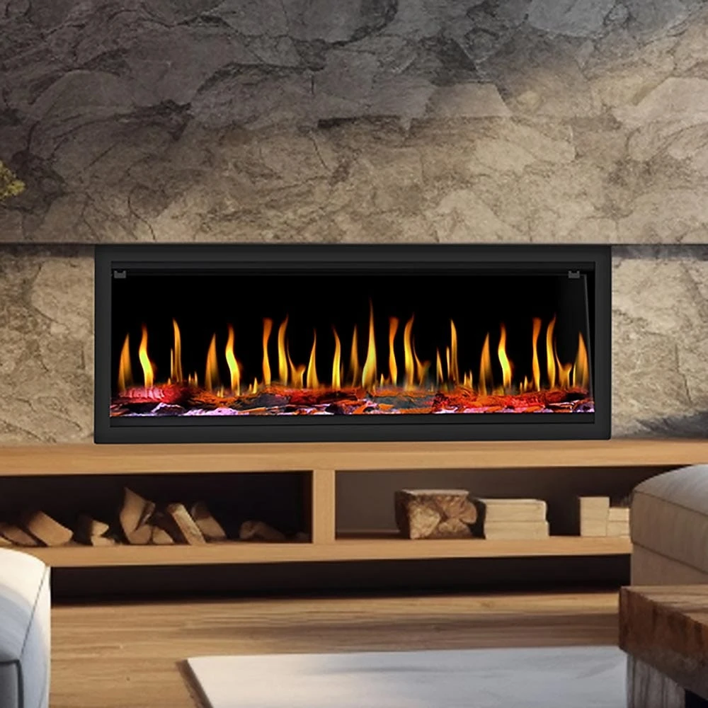 Dynasty 52-in Tempo Virtual Built-In Electric Fireplace
