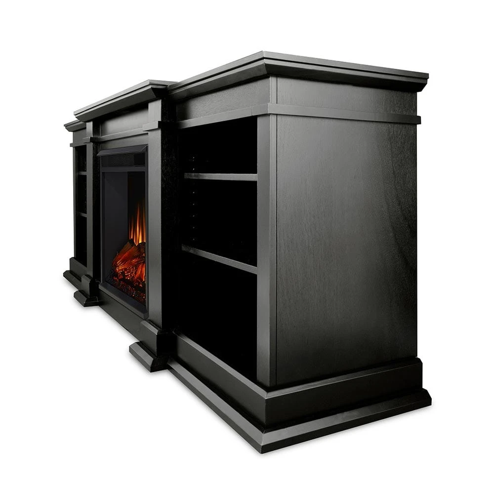 Fresno Electric Fireplace TV Stand In Black - Image 3