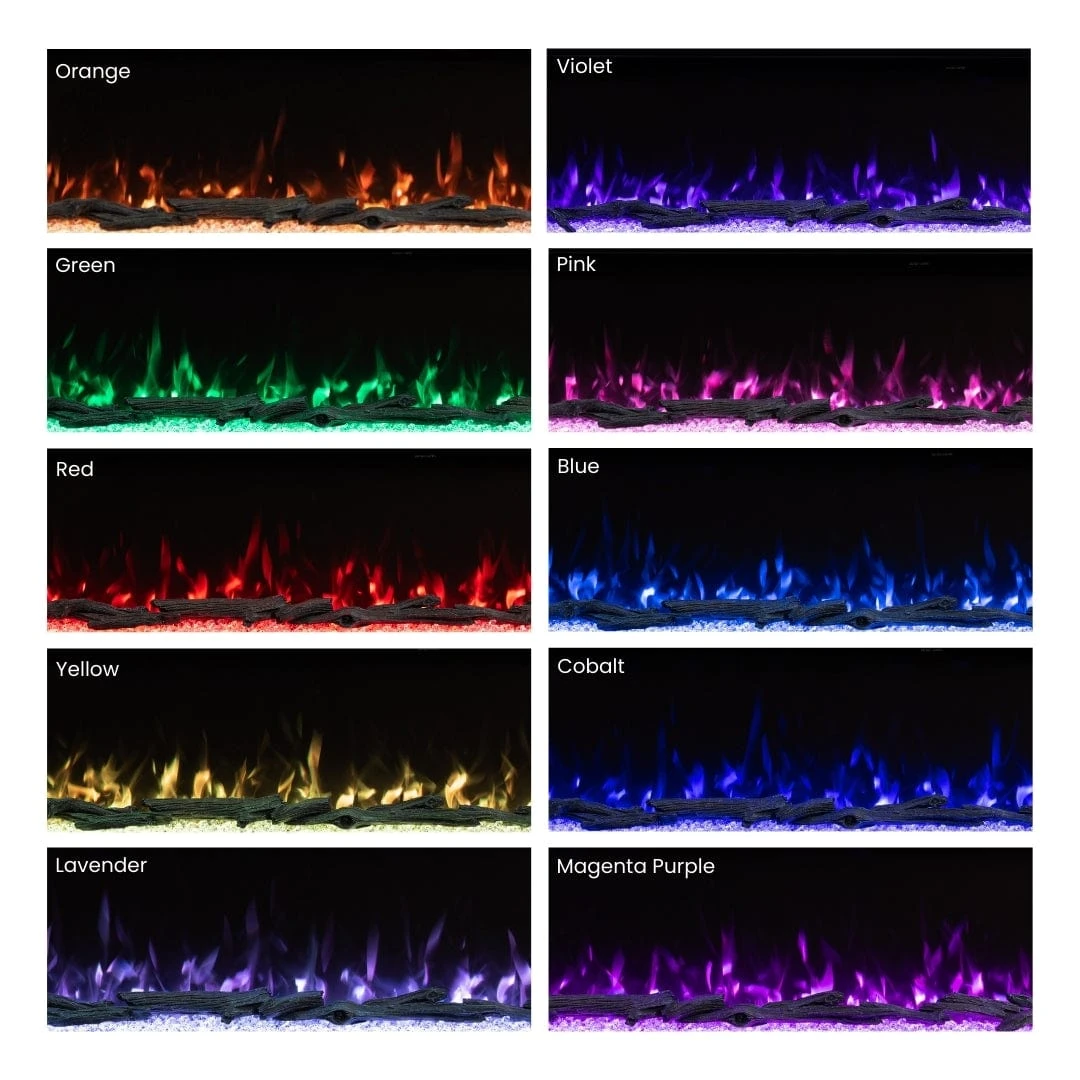 Modern Ember 50-In Highmark Smart Linear Electric Fireplace - Image 15