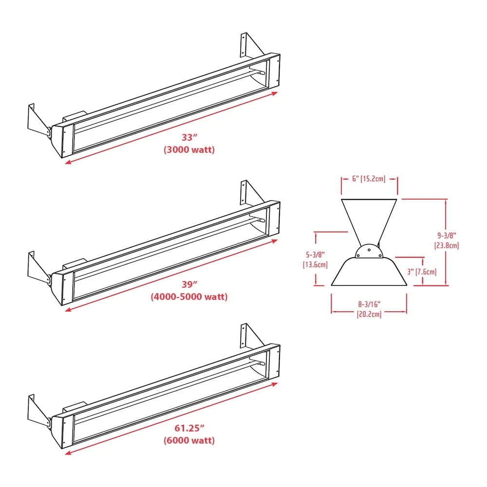 Infratech WD-Series Infrared Patio Heater 240V - Image 14
