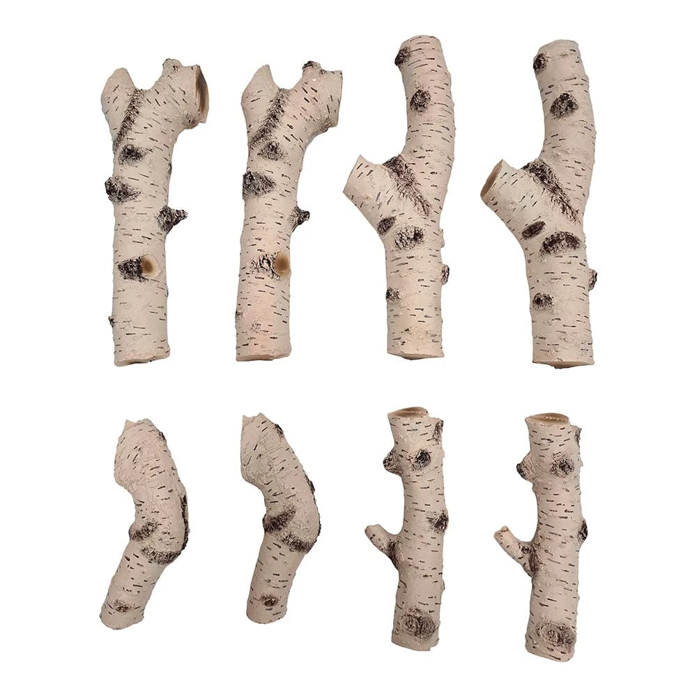 Modern Ember Birch Log Accessory Kit For Modern Ember 50" Skyline Wall Mount & Highmark Electric Fireplace - Image 2