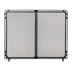 Modern Ember Aalto Fireplace Screen In Black