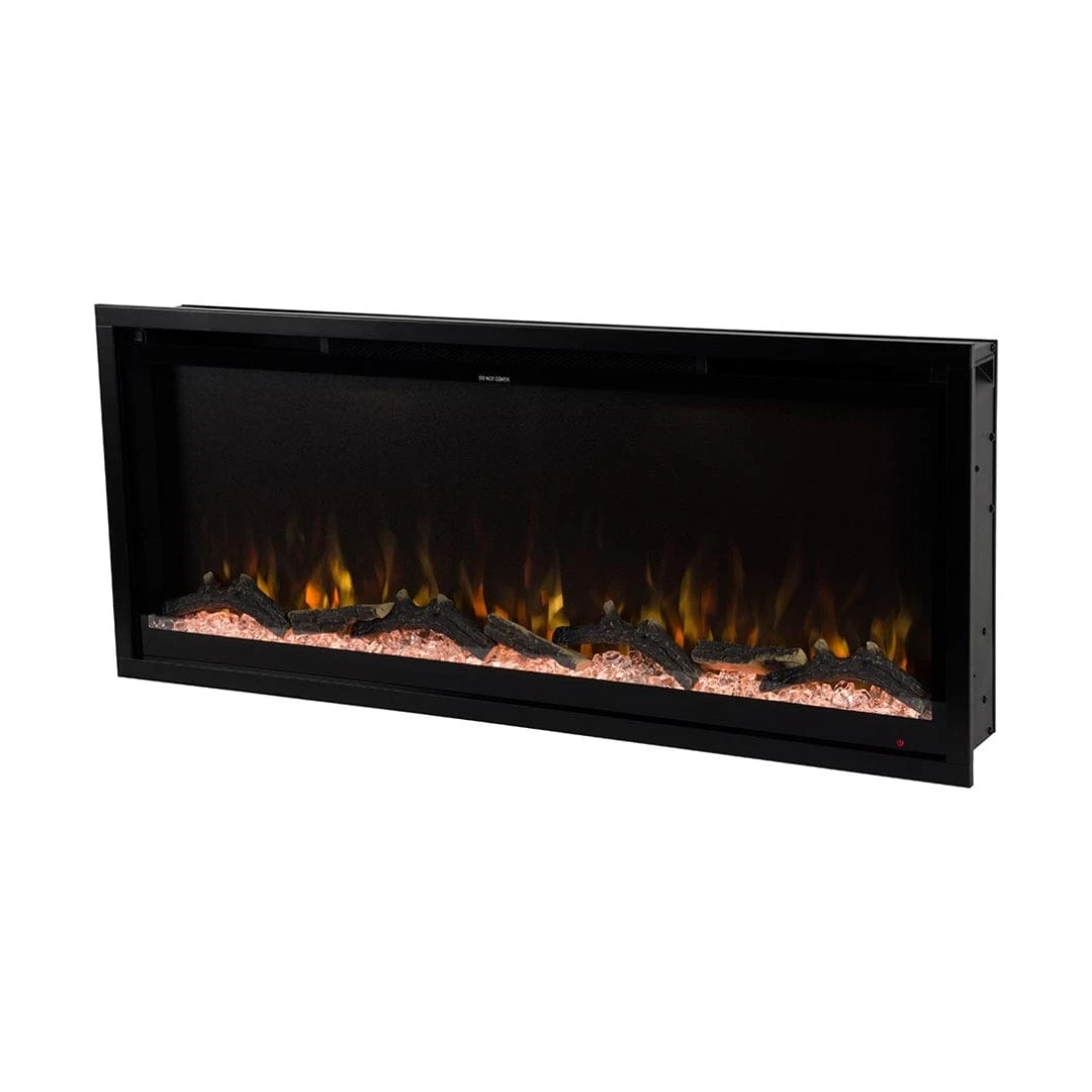 Modern Ember Patton Venetian Electric Fireplace Mantel Package In Black - Image 10
