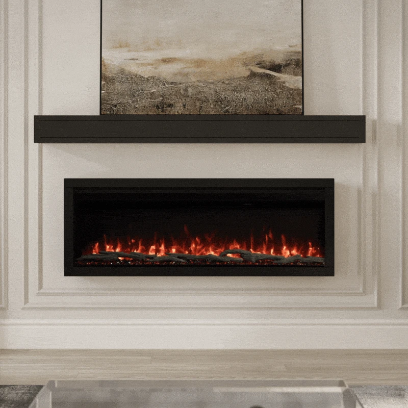 Modern Ember 50-In Highmark Smart Linear Electric Fireplace - Image 2