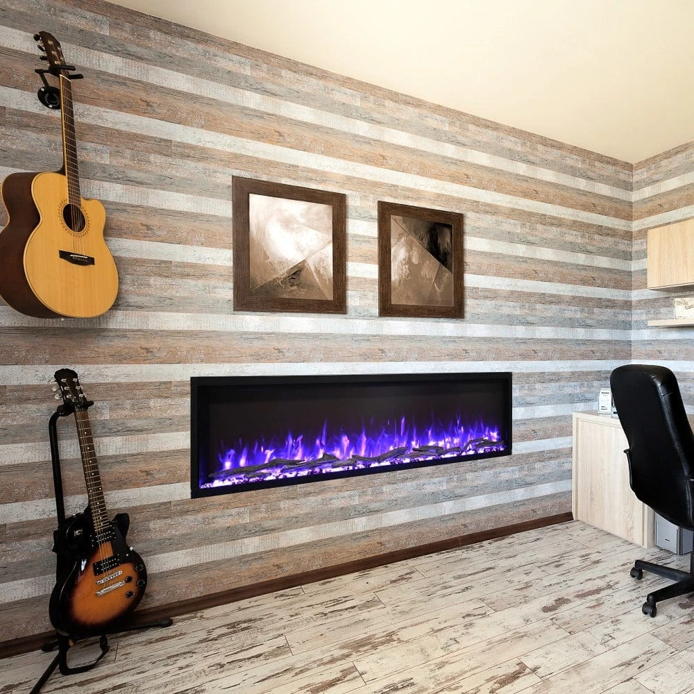 Modern Ember 60-In Highmark Smart Linear Electric Fireplace - Image 10