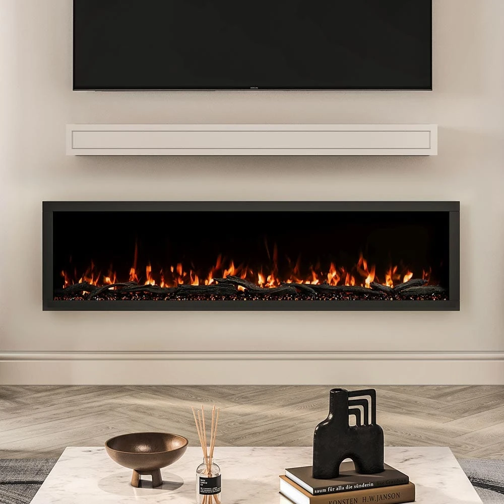 Modern Ember 72-In Highmark Smart Linear Electric Fireplace