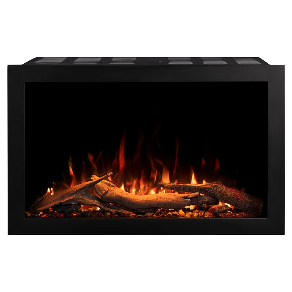 Modern Ember 30-in Highmark Traditional Built-In Electric Fireplace - Image 3