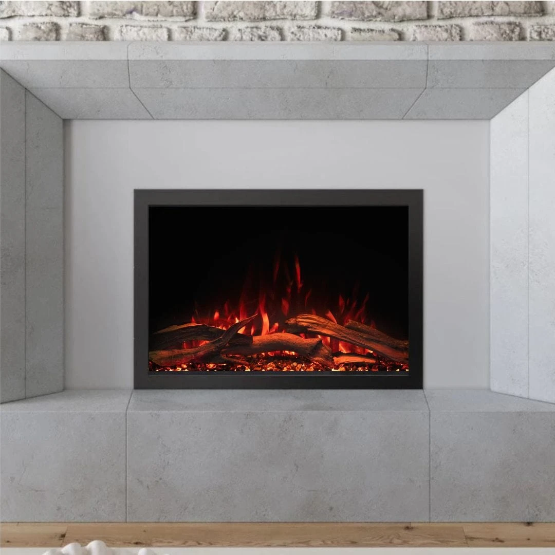 Modern Ember 30-in Highmark Traditional Built-In Electric Fireplace