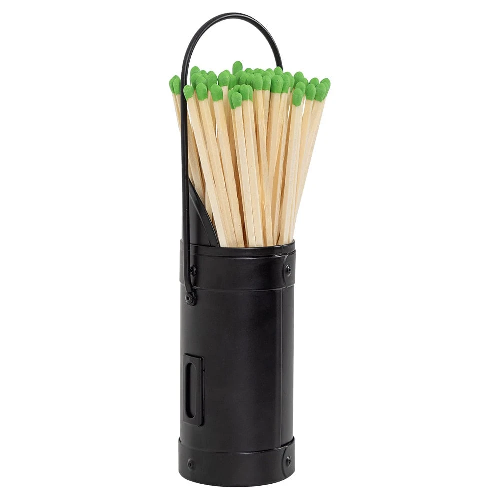 Modern Ember Match Stick Holder In Black - Image 5