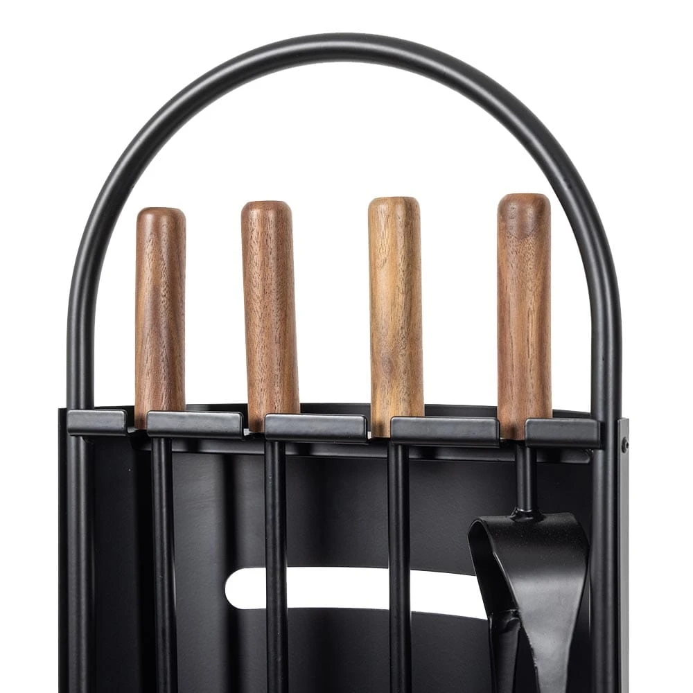 Modern Ember Noah 5 Piece Fireplace Tool Set - Image 5