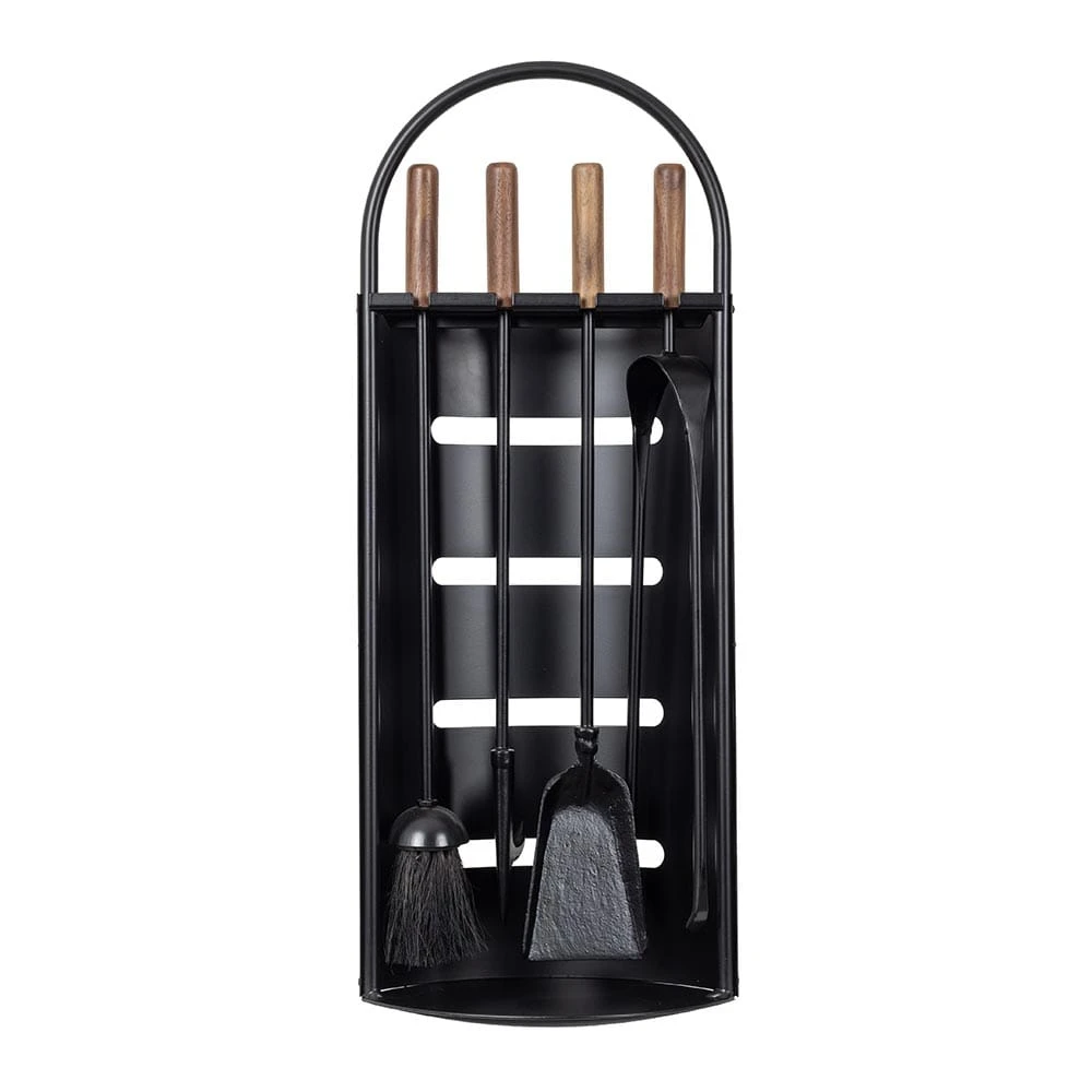 Modern Ember Noah 5 Piece Fireplace Tool Set - Image 2