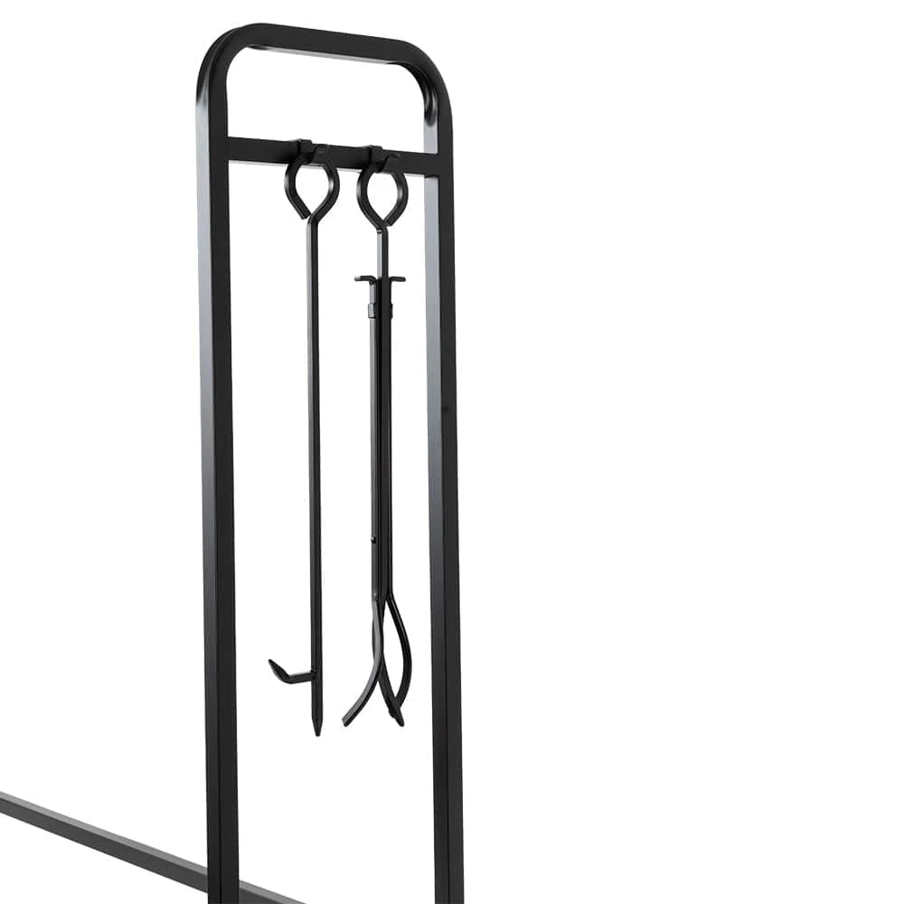 Modern Ember Sierra Mills 48-in Log Rack With Cover - Image 5